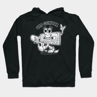 Old School Cassette Tape Character Hoodie